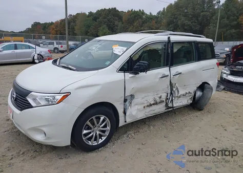 2014 Nissan Quest S from USA, damaged, VIN JN8AE2KP3E9102248